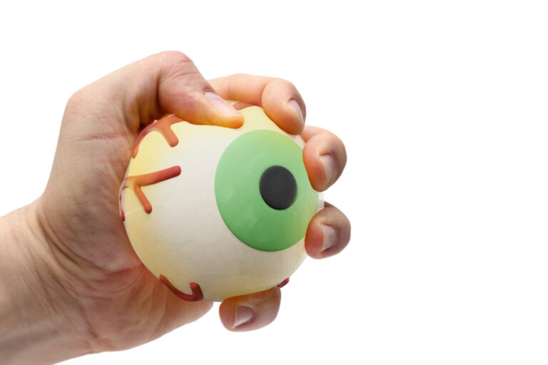 Eye-Catching Design: Stress Balls Shaped Like Eyeballs